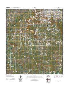 Copperas Cove 2012 topographic map thumbnail