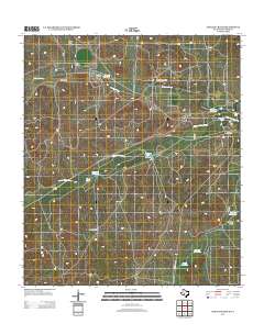 Coralina Ranch 2012 topographic map thumbnail