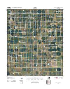 Cotton Center 2012 topographic map thumbnail