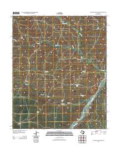 Cottonwood Camp 2013 topographic map thumbnail