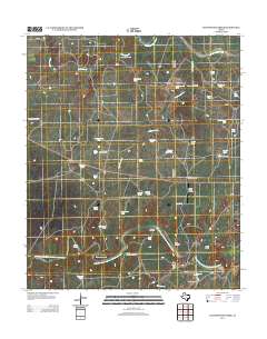 Cottonwood Creek 2012 topographic map thumbnail