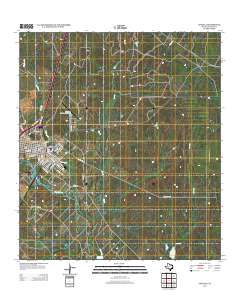 Cotulla 2013 topographic map thumbnail