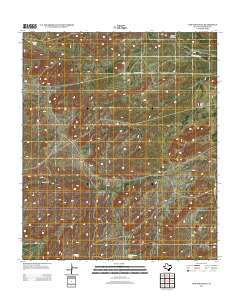 Cow Mountain 2012 topographic map thumbnail