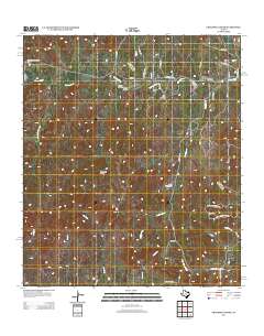 Crabapple Creek 2012 topographic map thumbnail