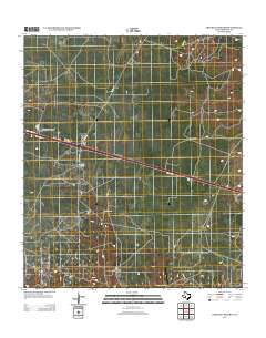 Crockett Heights 2012 topographic map thumbnail