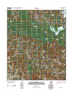 Crow 2012 topographic map thumbnail