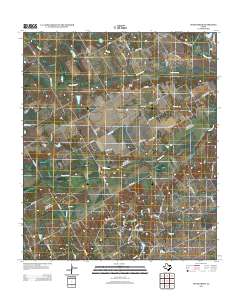 Cryer Creek 2012 topographic map thumbnail