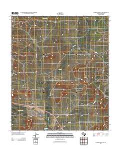 Cumbie Draw NE 2013 topographic map thumbnail