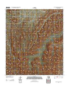 Cupola Mountain 2013 topographic map thumbnail