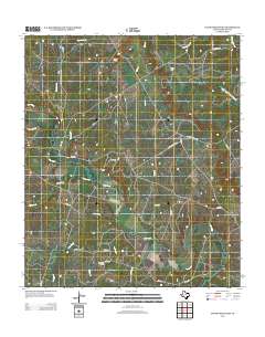 Cutoff Mountain 2012 topographic map thumbnail