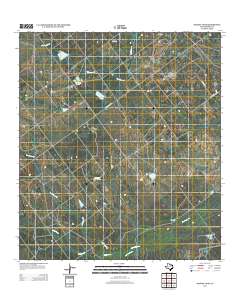 Dabney Tank 2013 topographic map thumbnail