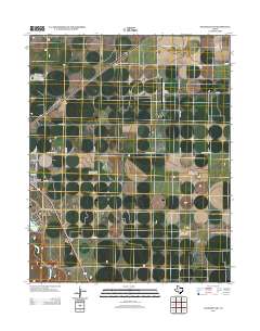 Dalhart East 2012 topographic map thumbnail