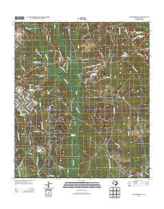 Dallardsville 2013 topographic map thumbnail