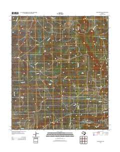 Dam Draw 2012 topographic map thumbnail