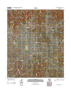 Dark Canyon 2012 topographic map thumbnail