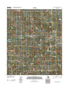 Darnell Branch 2012 topographic map thumbnail