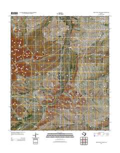Deep Well Ranch 2012 topographic map thumbnail