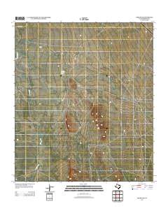Deer Peak 2012 topographic map thumbnail