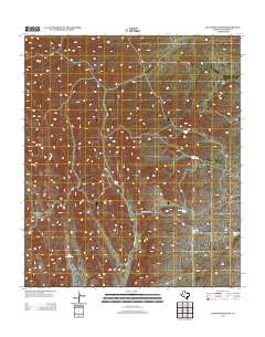 Delaware Ranch 2013 topographic map thumbnail