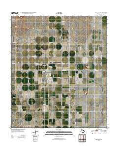 Dell City 2013 topographic map thumbnail