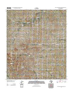 Dellahunt Draw East 2012 topographic map thumbnail