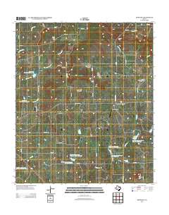 Democrat 2013 topographic map thumbnail