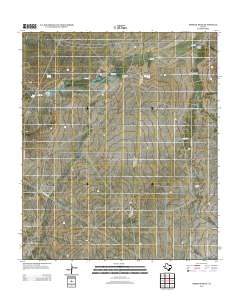 Derrick Draw 2012 topographic map thumbnail