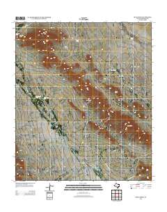Devil Ridge 2012 topographic map thumbnail