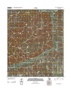 Devils Canyon 2012 topographic map thumbnail
