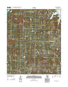 Dexter 2013 topographic map thumbnail