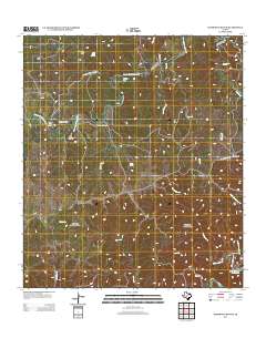 Diamond S Ranch 2013 topographic map thumbnail