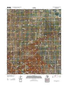 Dickens North 2012 topographic map thumbnail