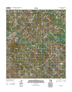 Dime Box 2013 topographic map thumbnail