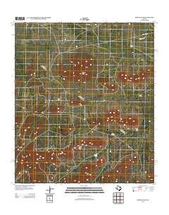 Dimple Hills 2012 topographic map thumbnail