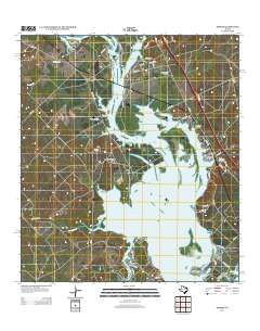 Dinero 2013 topographic map thumbnail