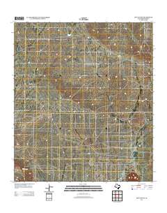 Dog Canyon 2012 topographic map thumbnail