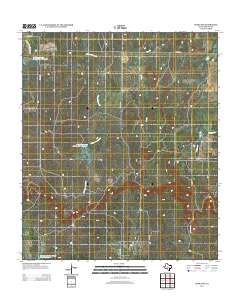 Doole SW 2013 topographic map thumbnail