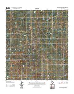 Dos Hermanos Peaks 2013 topographic map thumbnail