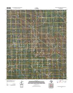 Double Mill Draw NW 2012 topographic map thumbnail