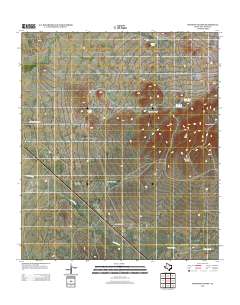 Dowman Canyon 2012 topographic map thumbnail