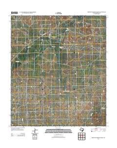 Dripping Springs Draw 2012 topographic map thumbnail