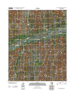 Dry Creek North 2012 topographic map thumbnail