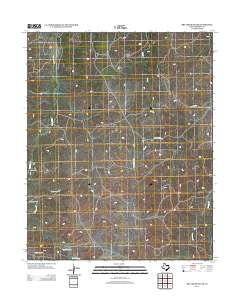 Dry Creek South 2012 topographic map thumbnail