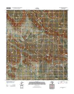 Duff Springs 2012 topographic map thumbnail