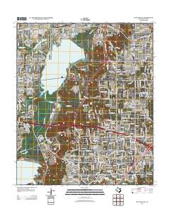 Duncanville 2012 topographic map thumbnail