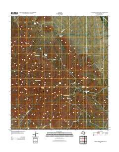 Eagle Mountains NE 2012 topographic map thumbnail