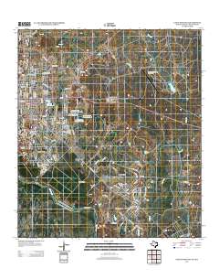 Eagle Pass East 2012 topographic map thumbnail