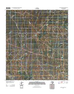 Eagle Pass NE 2012 topographic map thumbnail