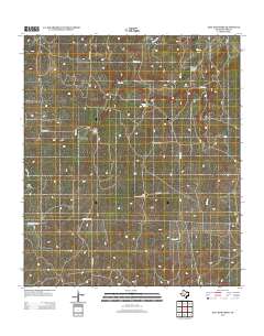 East Elm Creek 2012 topographic map thumbnail