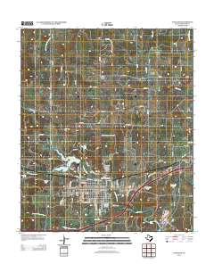 Eastland 2012 topographic map thumbnail